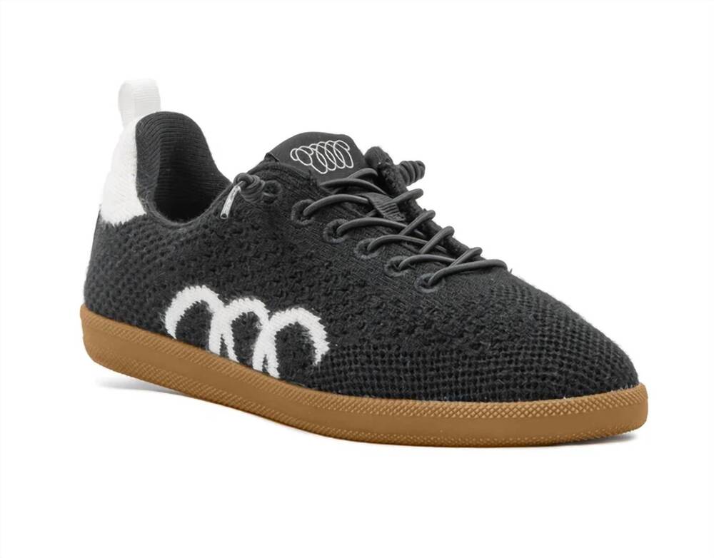 NEW WOOLLOOMOOLOO women's engadine sneakers in black